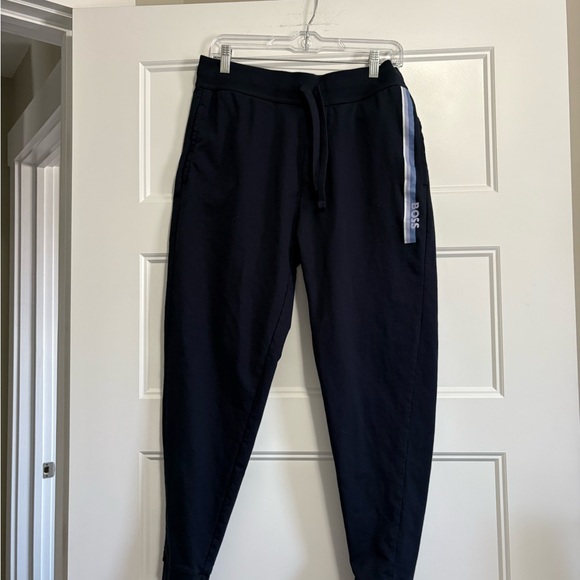 BOSS
Striped Logo Cotton Tracksuit Pants - Picture 2 of 12